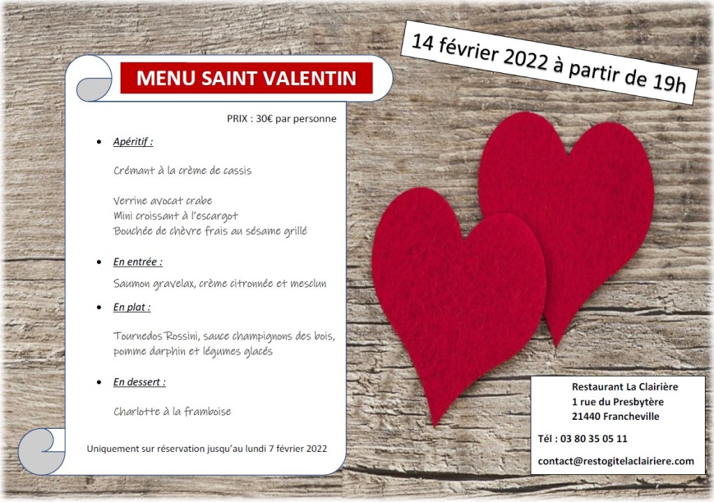 Saint Valentin 2022